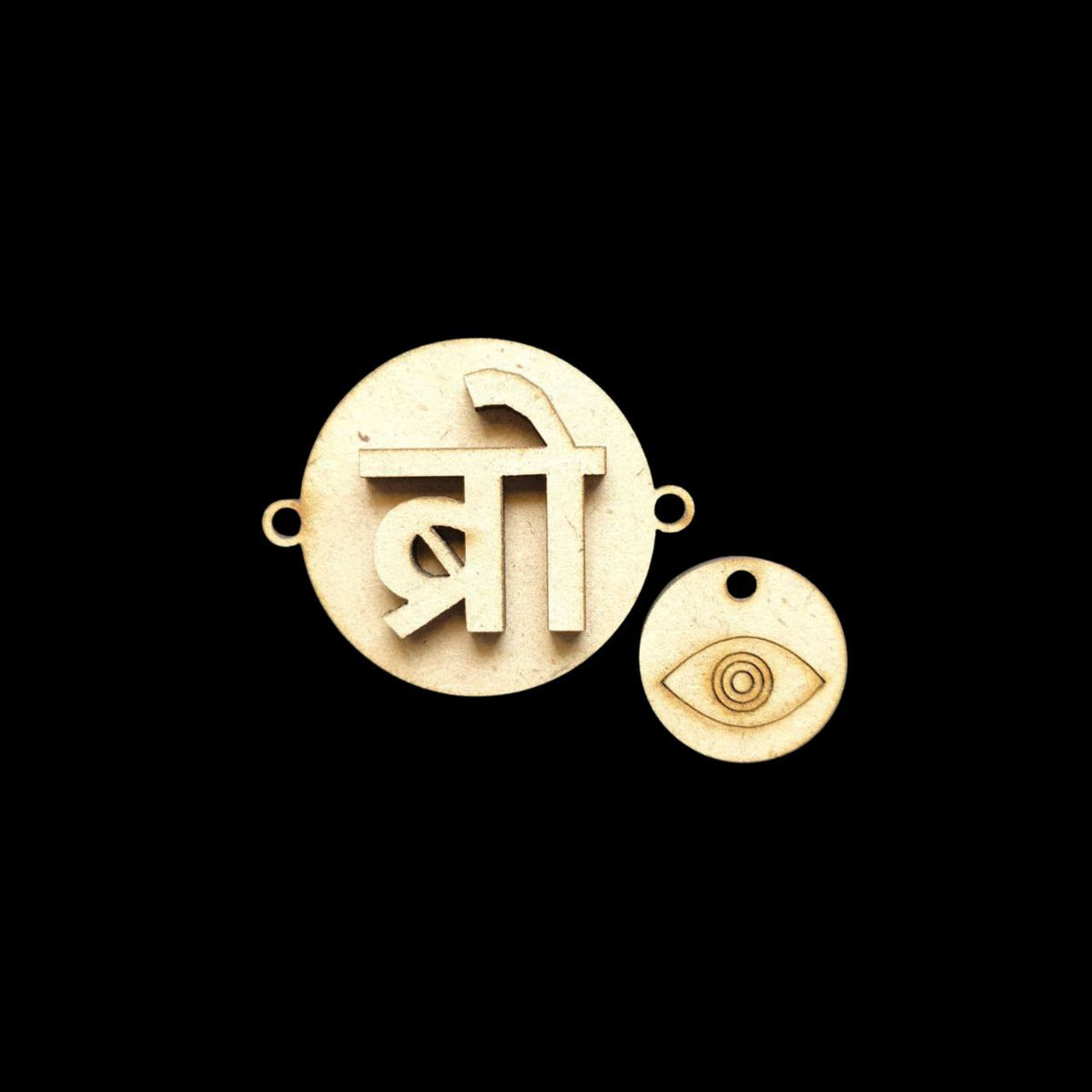 Evil Eye Charm & Bro Rakhi - MDF Base