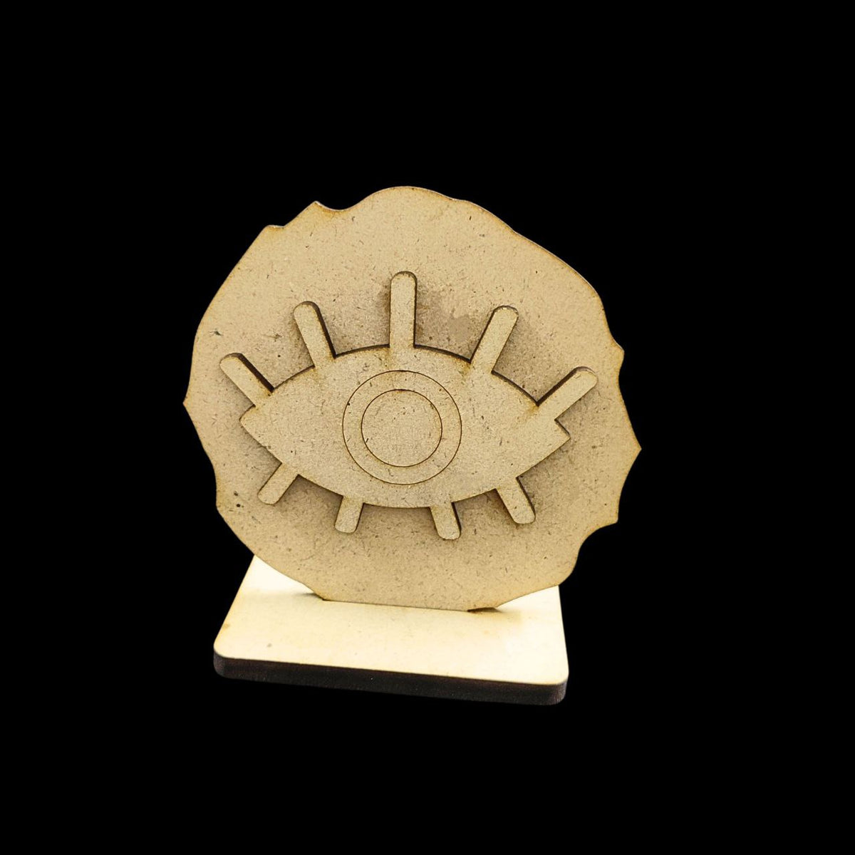 Evil Eye (Desk - Car Dashboard Stand - MDF) Diy Festive