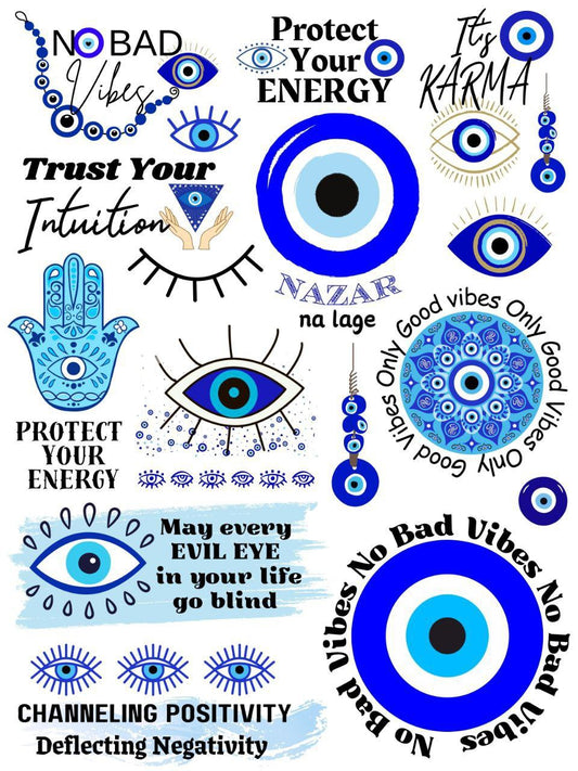 Evil Eye - Mystical Elements (Instant Transfer Sheet)