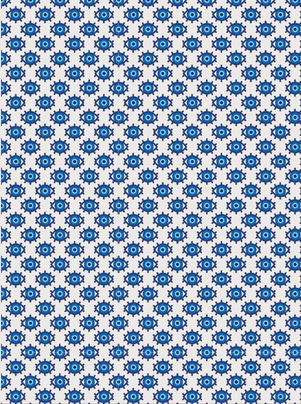Evil Eye - Seamless (Decoupage Paper)