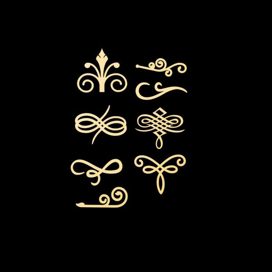 Flourishes/Swirls  ( Diwali MDF) )