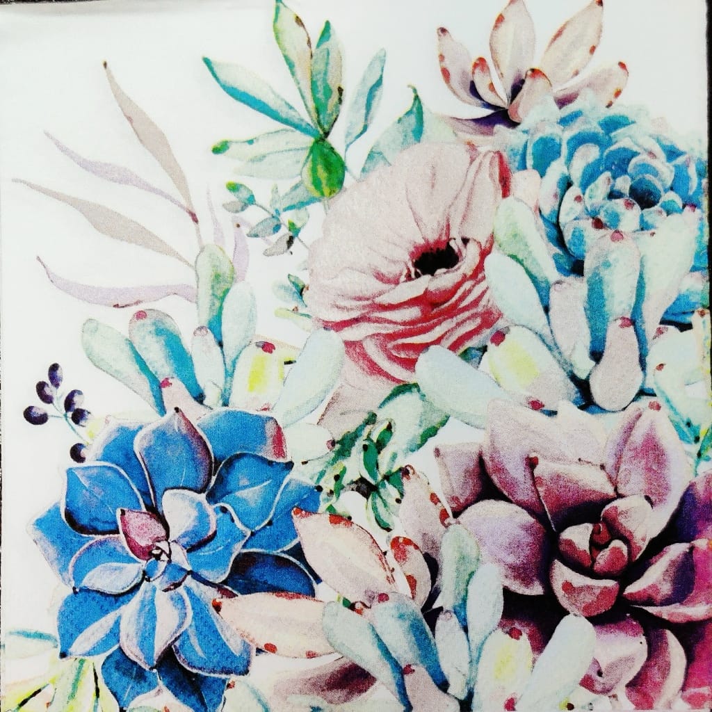 Bunch of Flowers ( German Napkins Tissues )