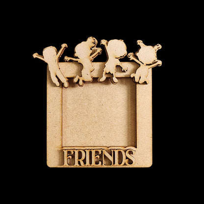 FRIENDS (MDF - Photo Frame Fridge Magnet Base)