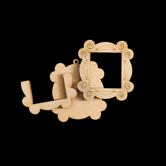 FRIENDS (MDF Photo Keychain Base)