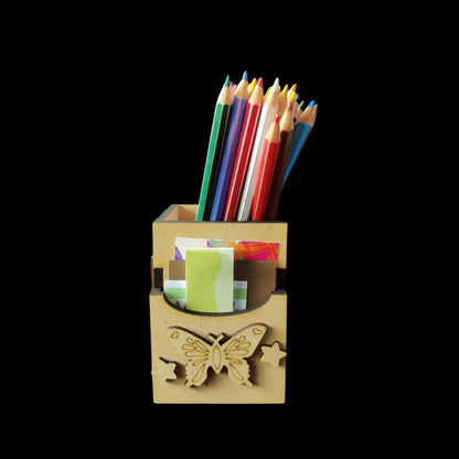 Fairy Butterfly Theme - DIY Multipurpose Penstand (MDF)