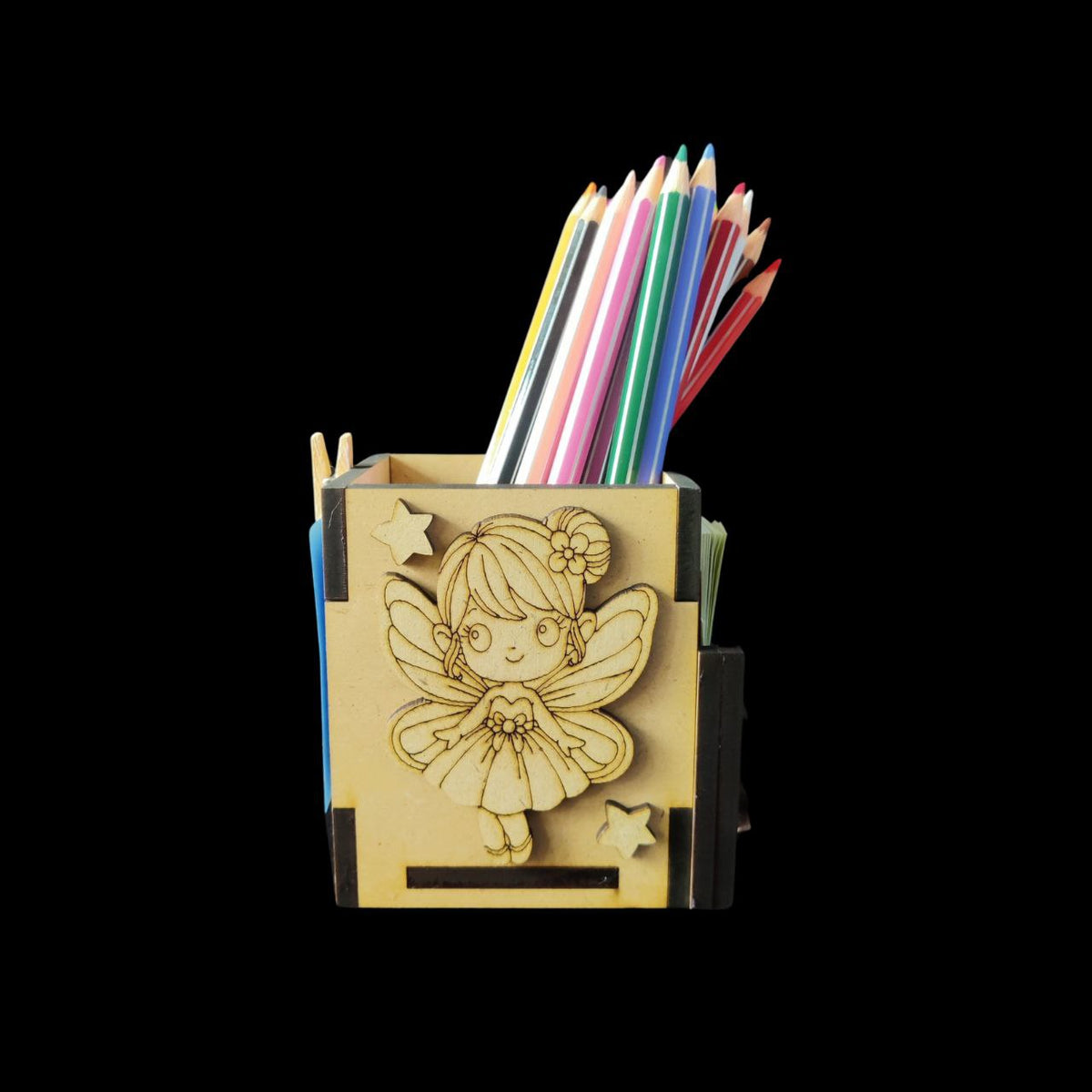 Fairy Butterfly Theme - DIY Multipurpose Penstand (MDF)