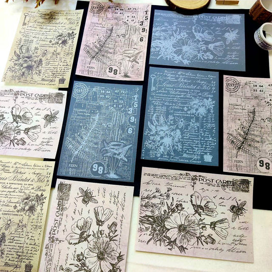 Flora (Script) ( Journaling Supplies )