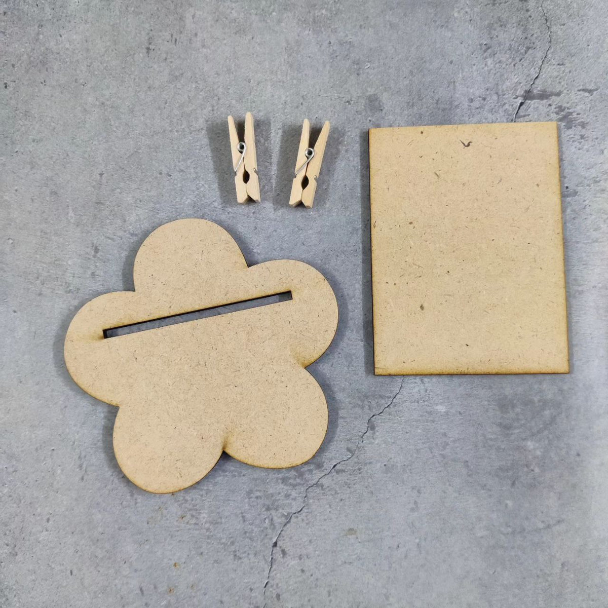 Floral (MDF | Desk Photo | To Do List | Display Stand )