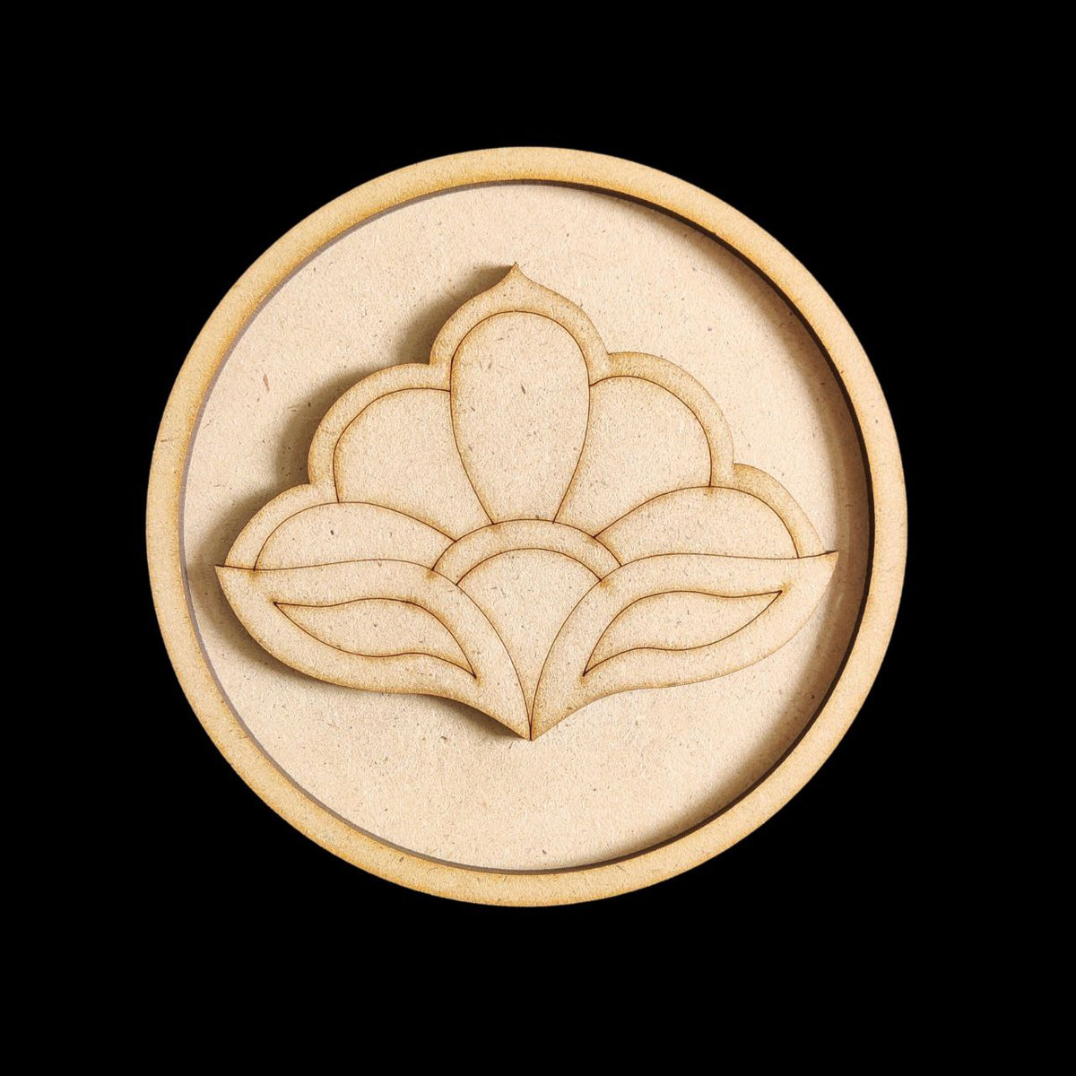 Floral Festive (Fridge magnet wall Decor MDF) 1