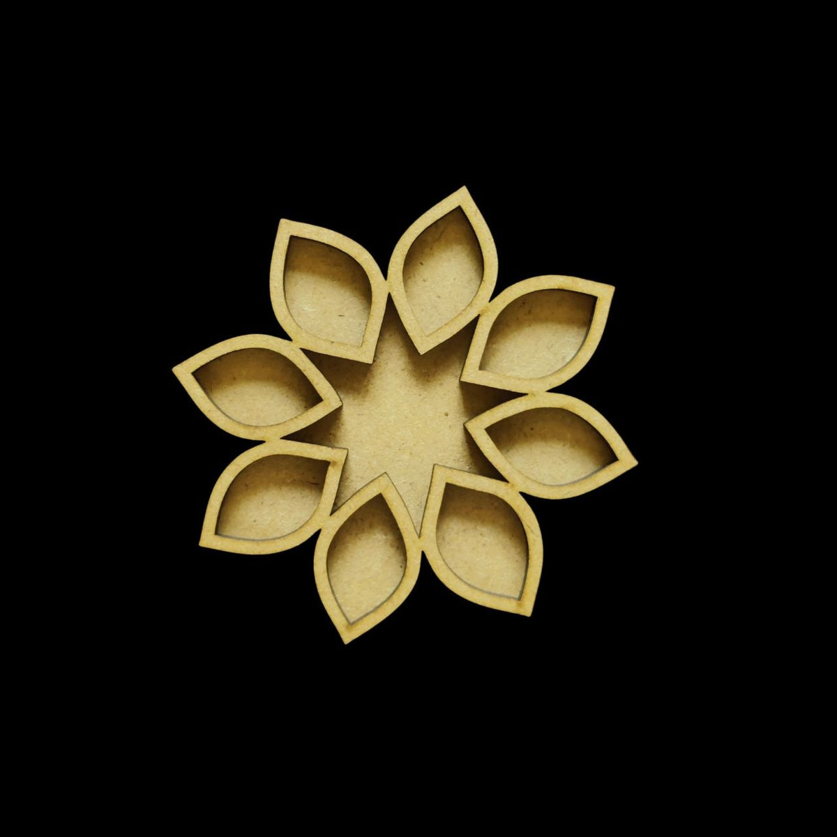 Floral Petals - Mini Rangoli (MDF)