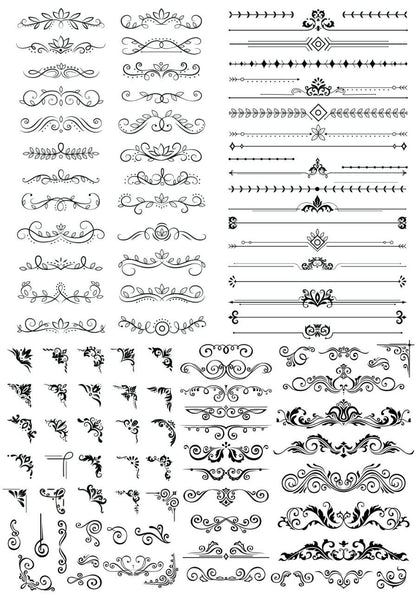 Happy Warli to you ( Instant Transfer Sheet )