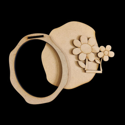 Flower (MDF trinket | Catchall Tray)