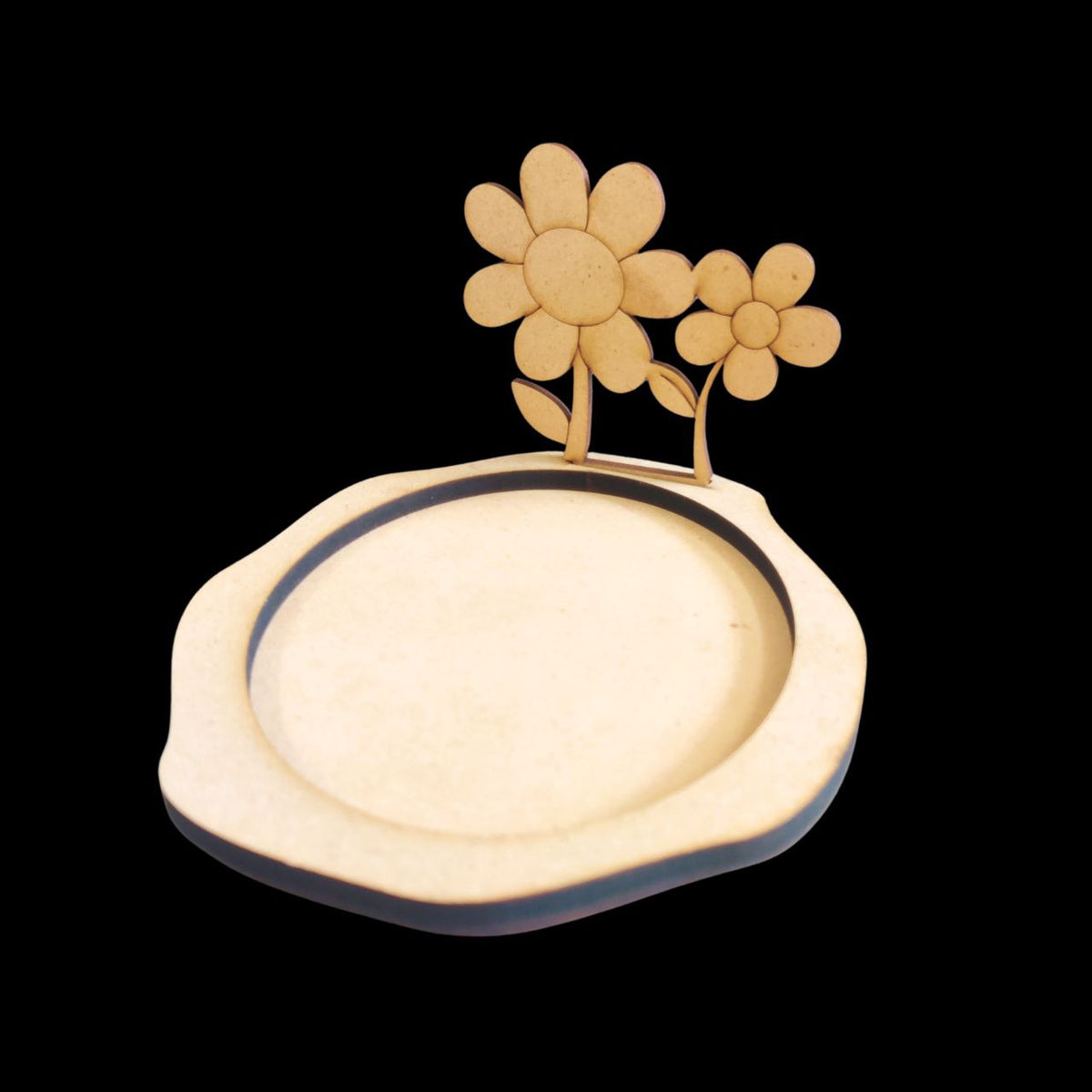 Flower (MDF trinket | Catchall Tray)