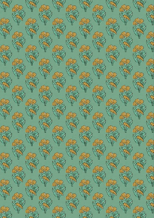 Flower Seamless - Green(Instant Transfer Sheet)