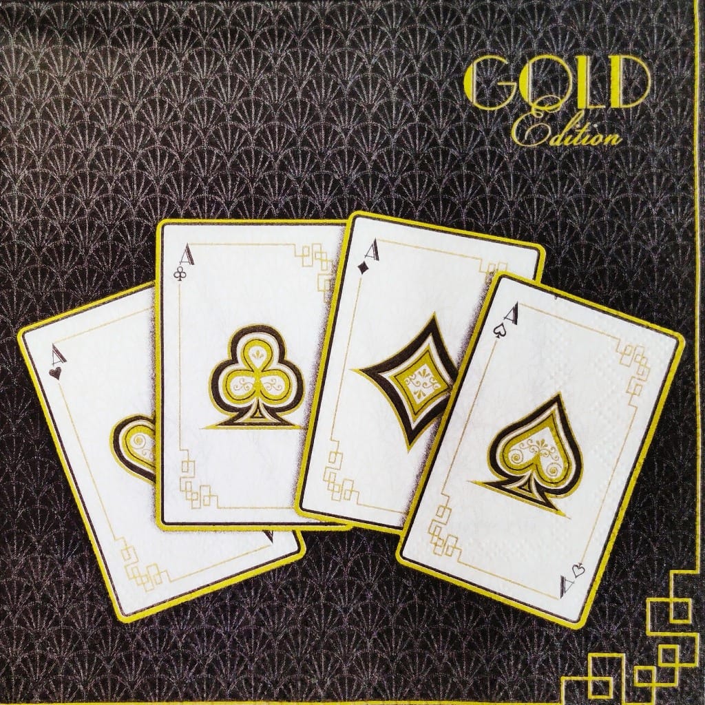 Four Aces ( German Napkins Tissues )