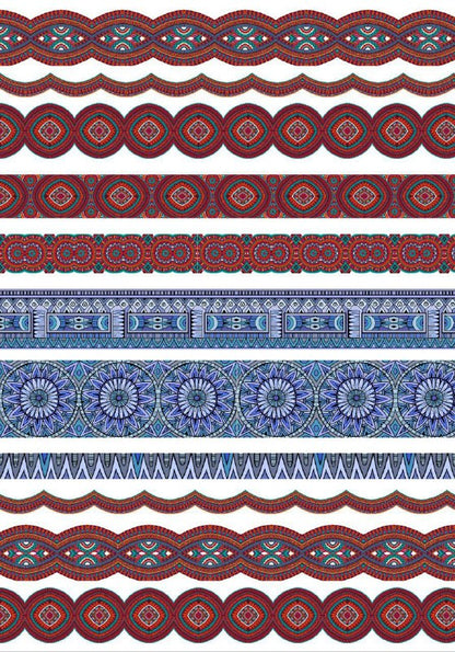 Porcelain print - Rounds (Instant Transfer Sheet)