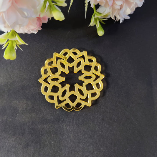 Fractal Design  ( Acrylic Rakhi )