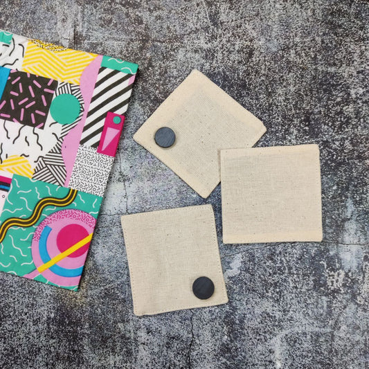 Fridge Magnet Base ( Fabric )