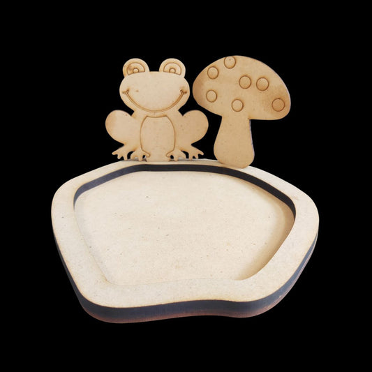 Frog Lagoon (MDF trinket | Catchall Tray)