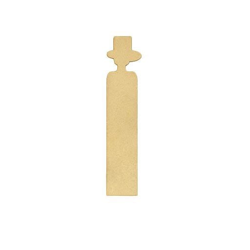 Guy with hat ( MDF Bookmarks )
