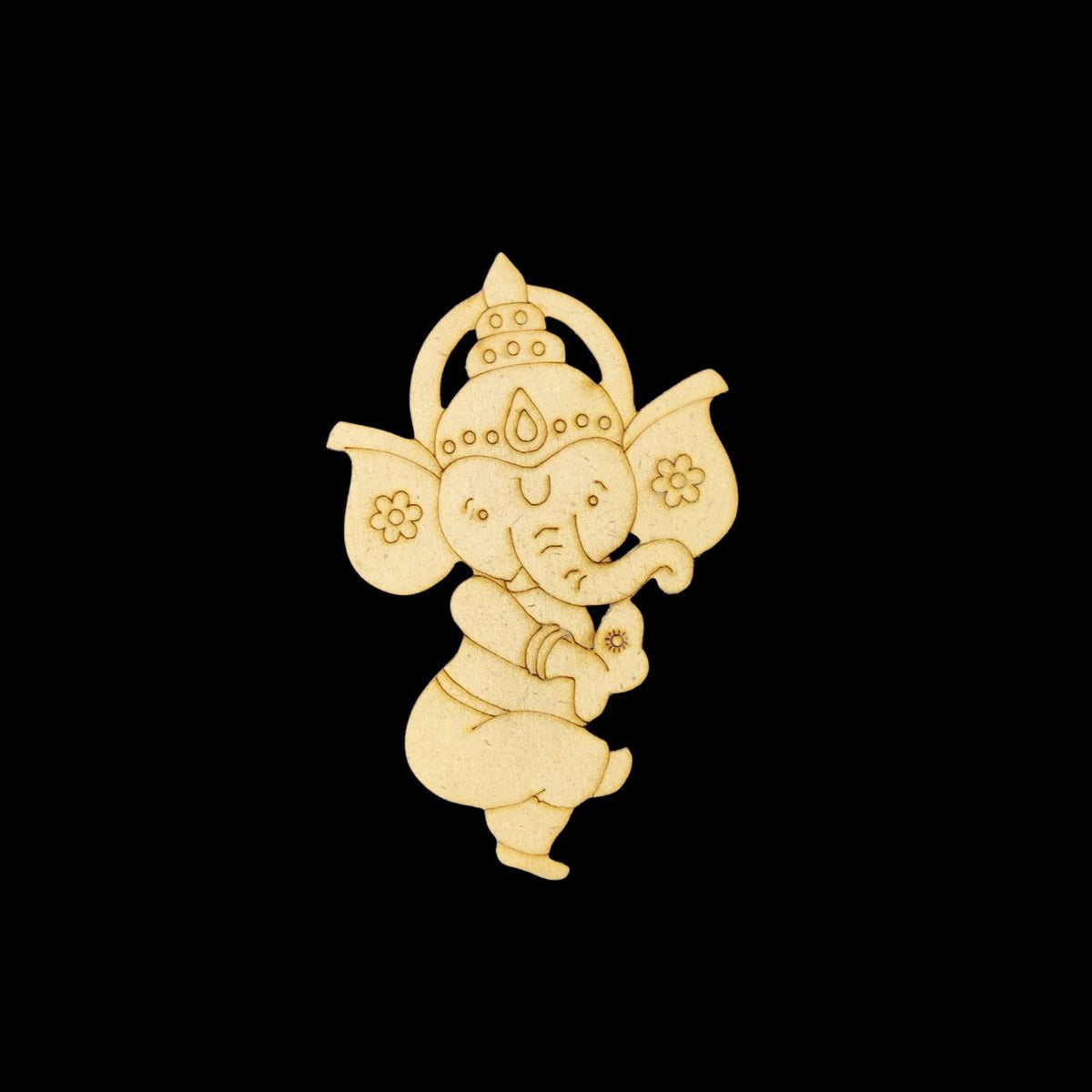 Ganesha Ganpati Posture (MDF Premarked Base) Festive Collection