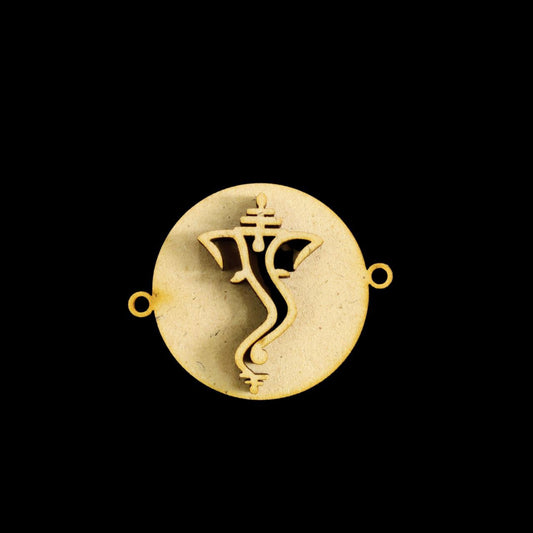 Ganesha Symbol - Layered (Ethnic Rakhi MDF )