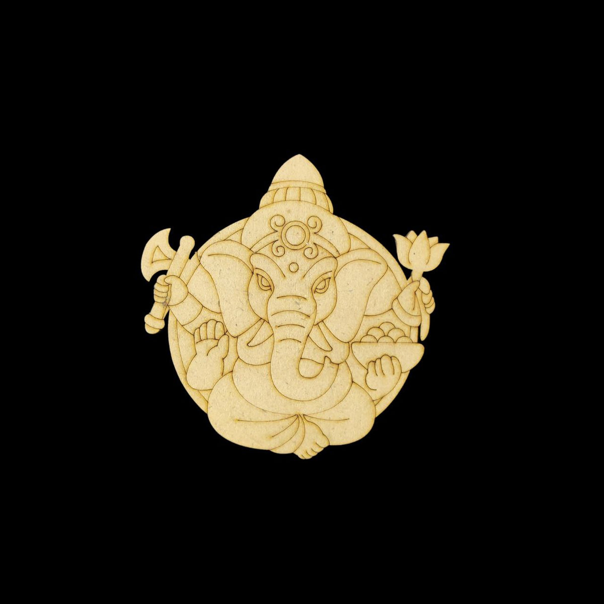 Ganpati (MDF Premarked Base) Festive Collections