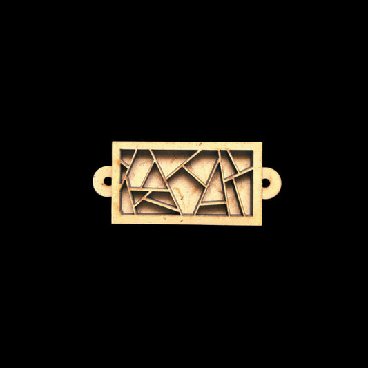 Geometrical Cutwork - Layered Rakhi (MDF Base)