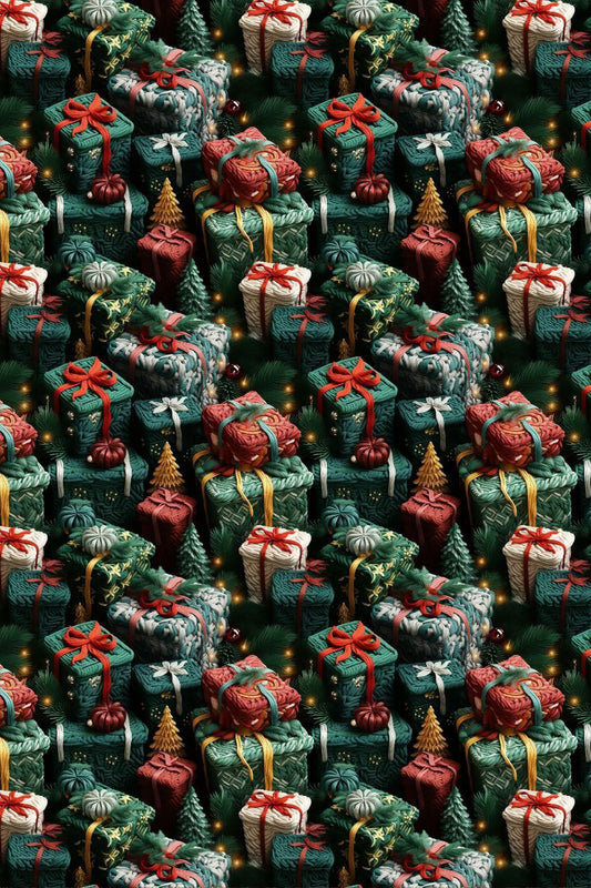 Gift stash - Seamless (Christmas - Decoupage paper )