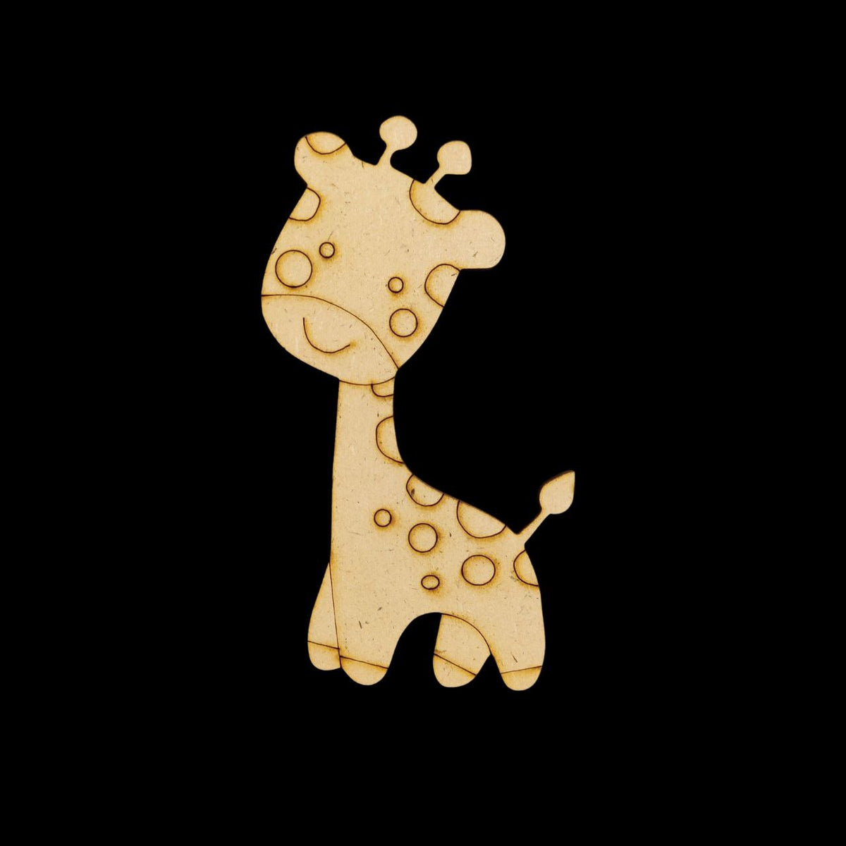 Giraffe( MDF Premarked Painting Base )