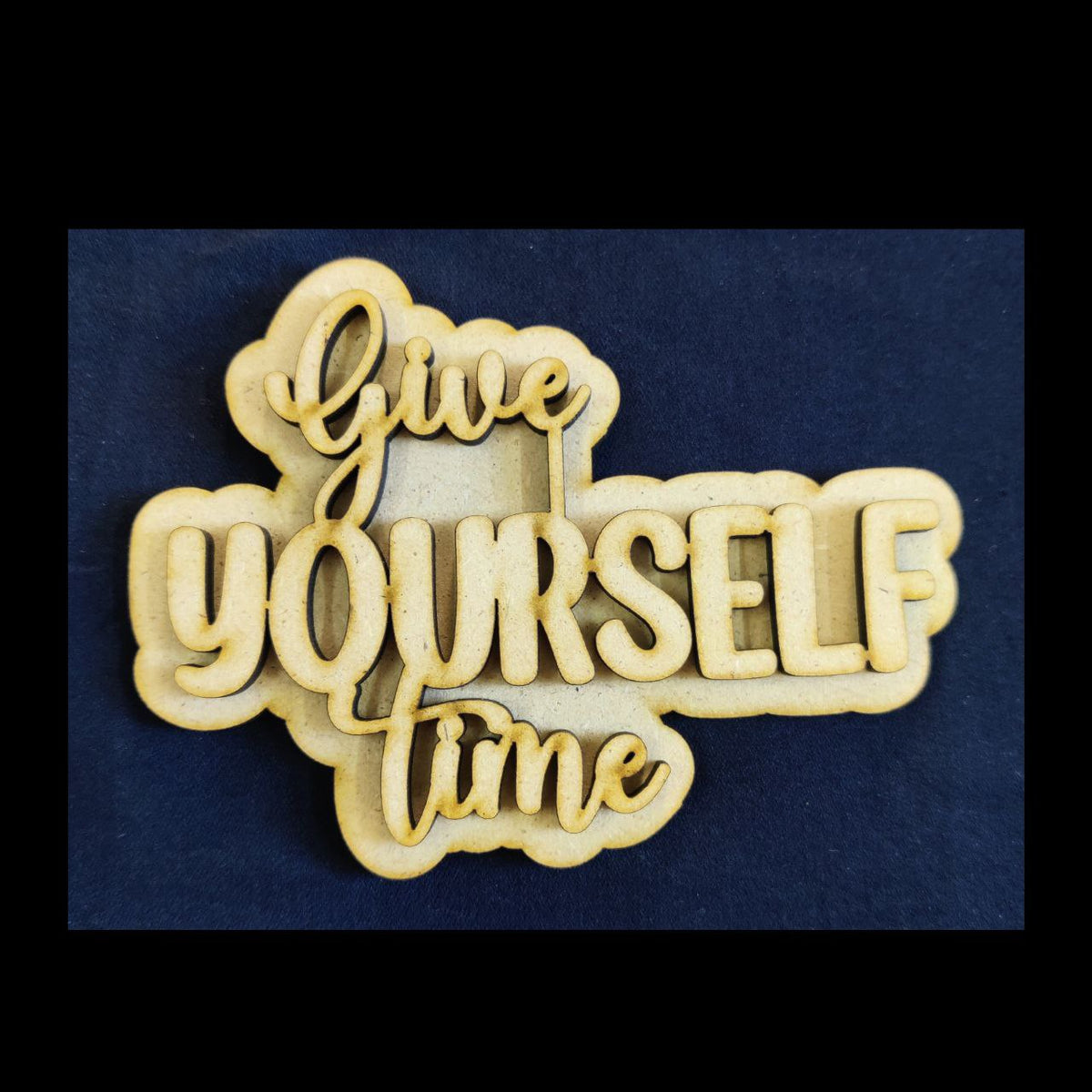 Give yourself time (Fridge magnet Base)