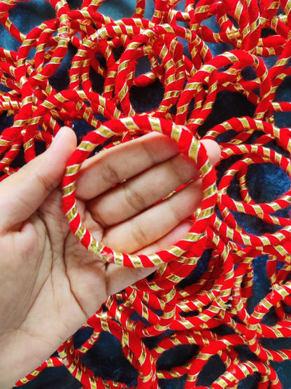 Gota Bangles - Round (Festive collection)