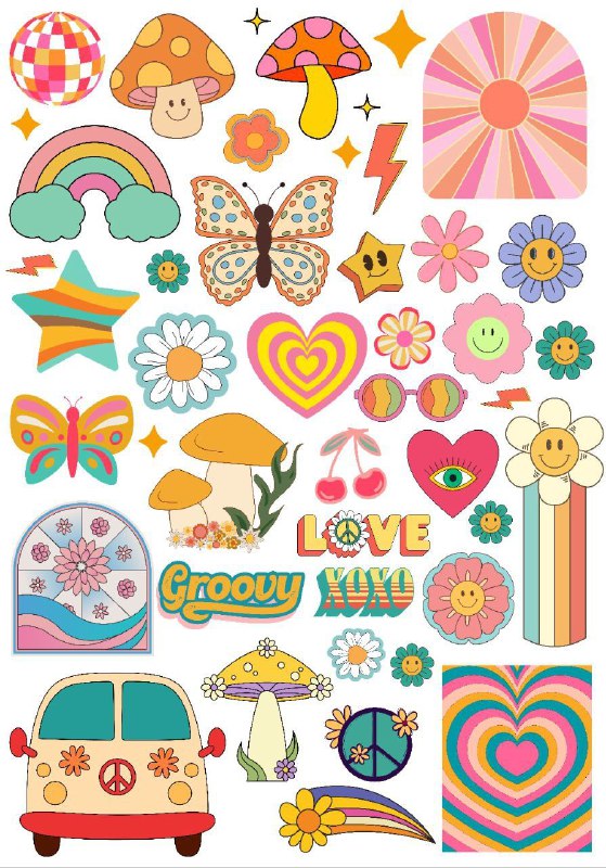 Porcelain print - Rounds (Instant Transfer Sheet)