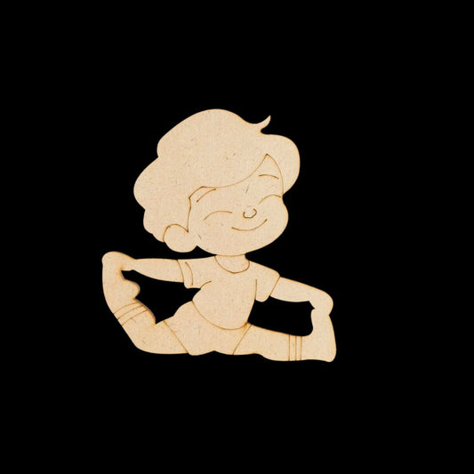 Gymnast Boy (MDF - Premarked Painting base)