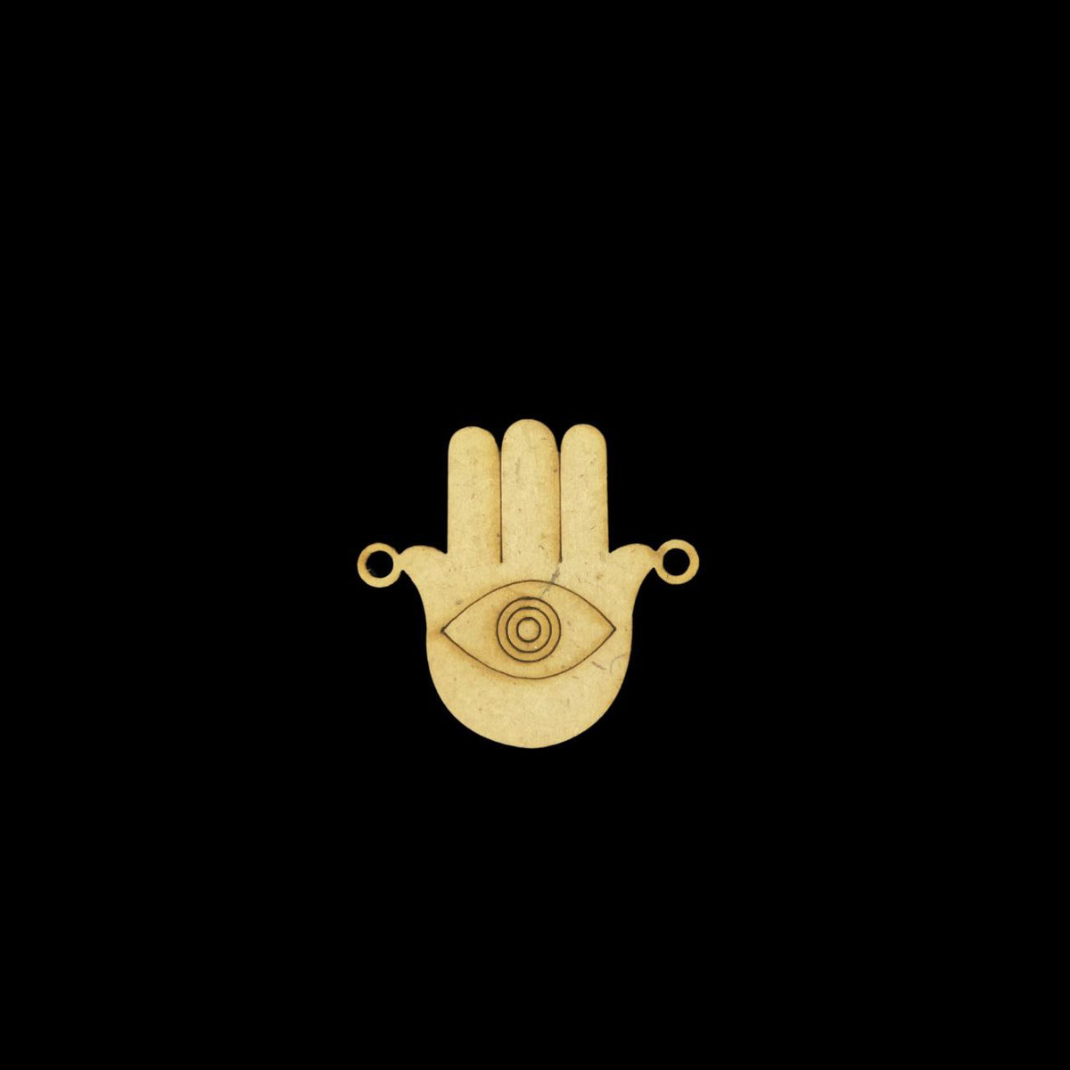 Hamsa Palm - Evil Eye (Rakhi and Lumba Set) MDF