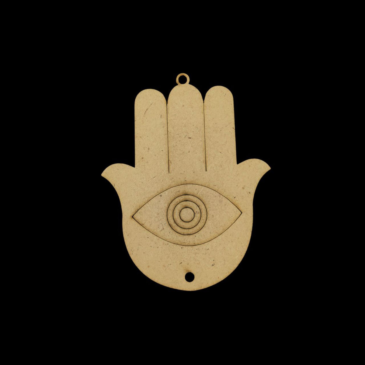 Hamsa Palm - Evil Eye (Rakhi and Lumba Set) MDF