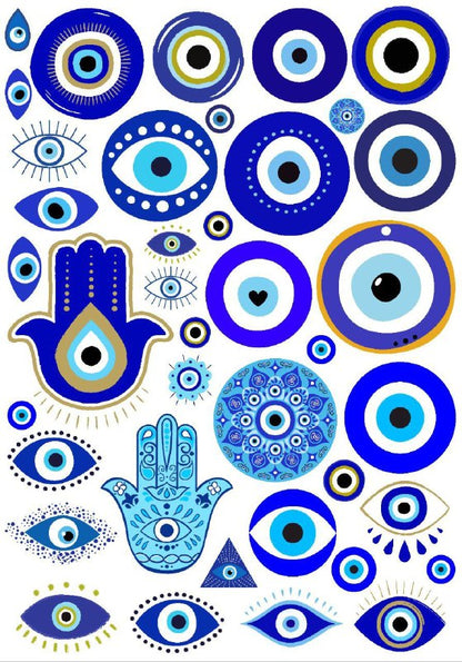 Porcelain print - Rounds (Instant Transfer Sheet)