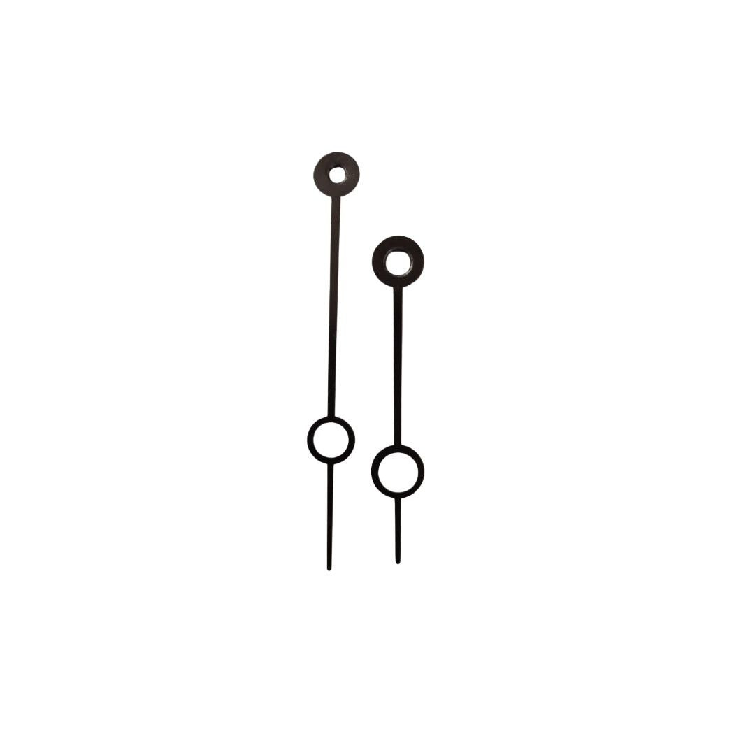 Clock Hands  ( Black )