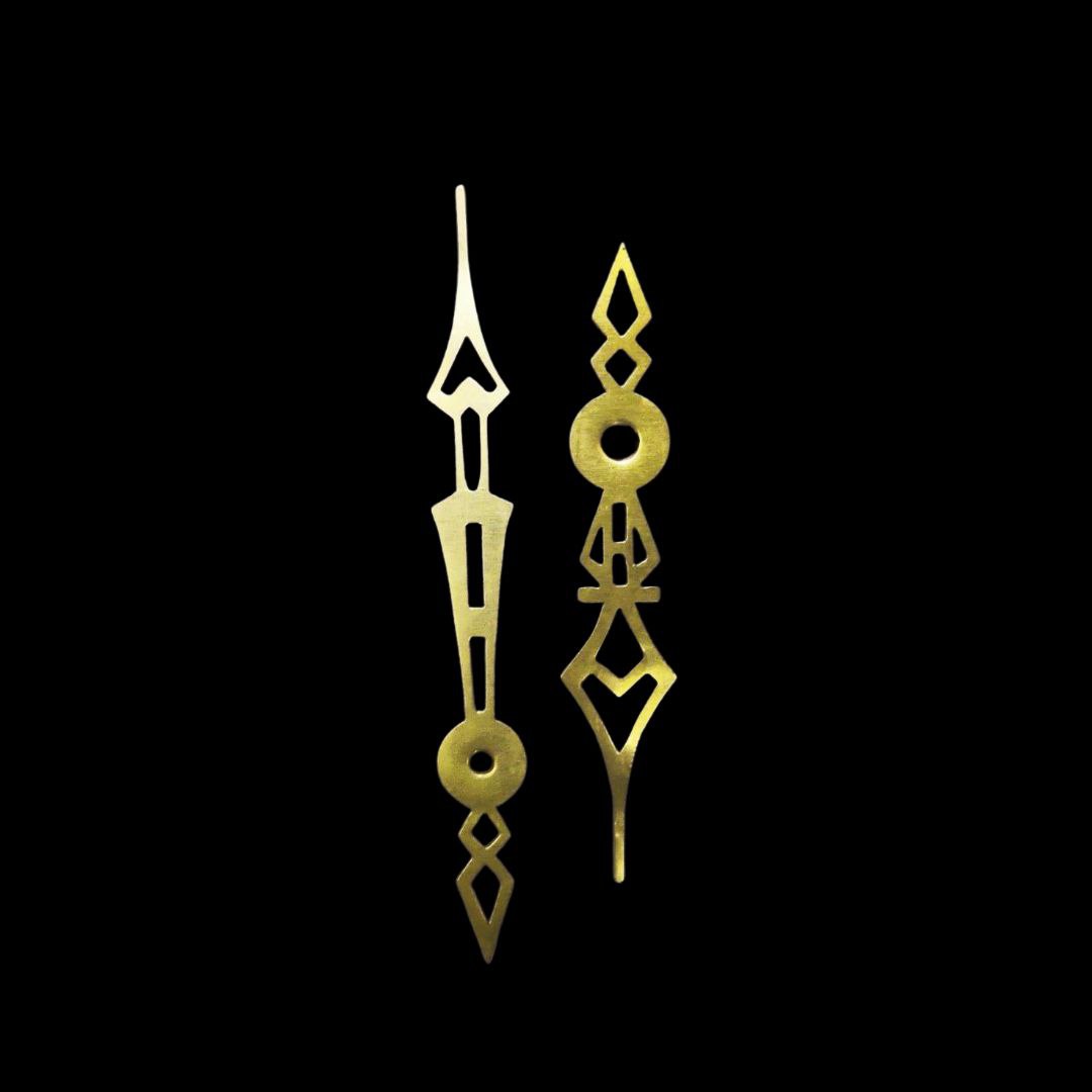 Clock Hands  ( Gold )
