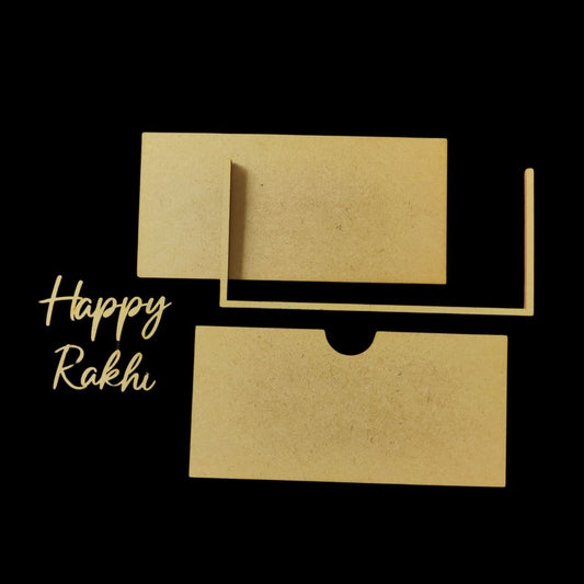 Happy Rakhi - Cash Envelope (MDF) Raksha Bandhan