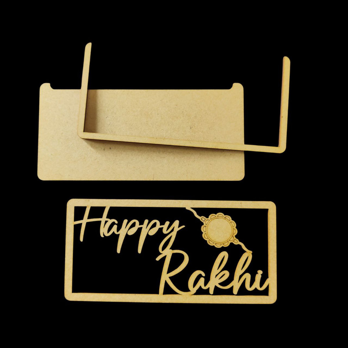 Happy Rakhi - Cash Envelope (MDF - Raksha Bandhan)