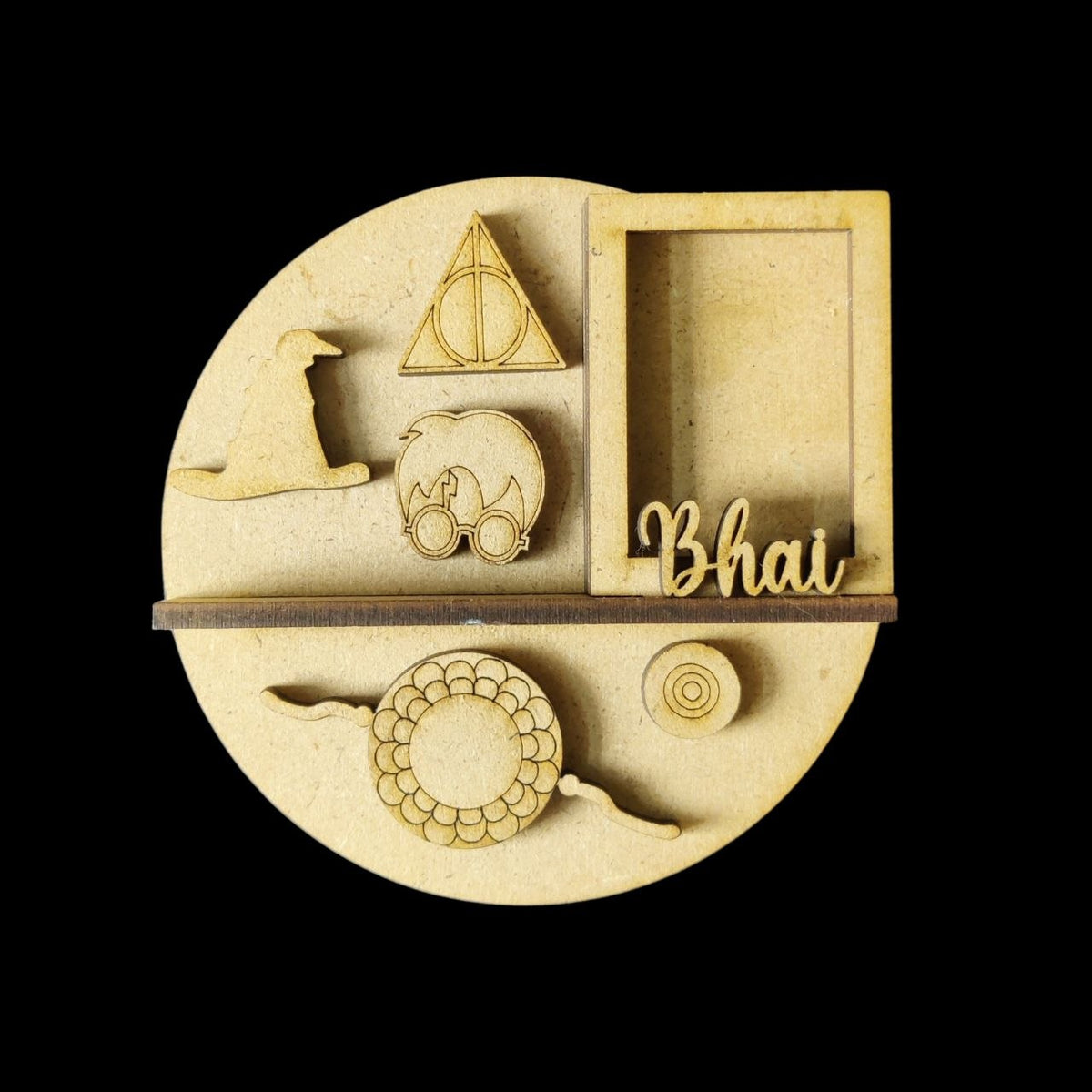 Harry Potter Bhai - Miniature Photo Fridge Magnet Base (MDF)