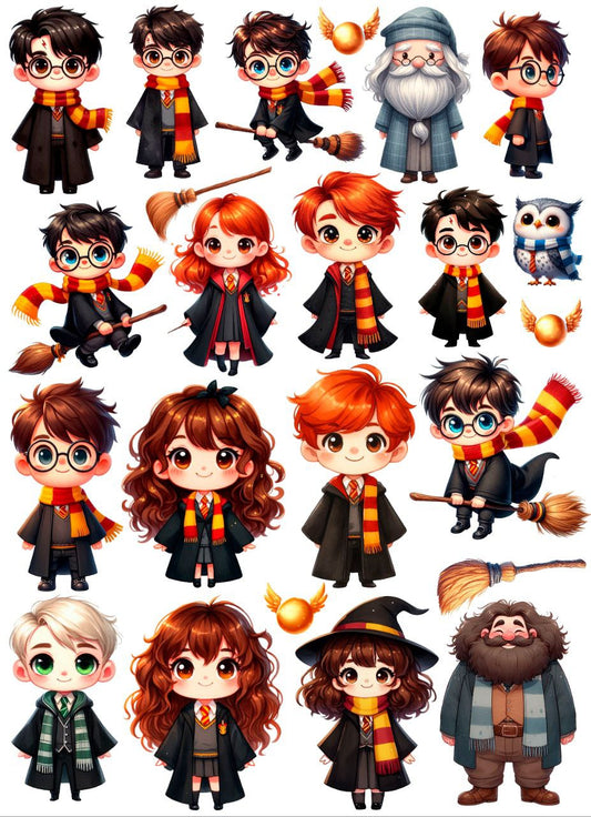Harry Potter - Cute Mix (Instant Transfer Sheet)