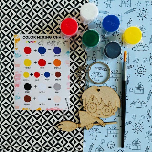 Harry Potter (DIY Keychain Kit For Kids - MDF)
