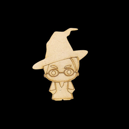 Hermione - Harry potter - Dwarf (Premarked Embellishment - MDF)