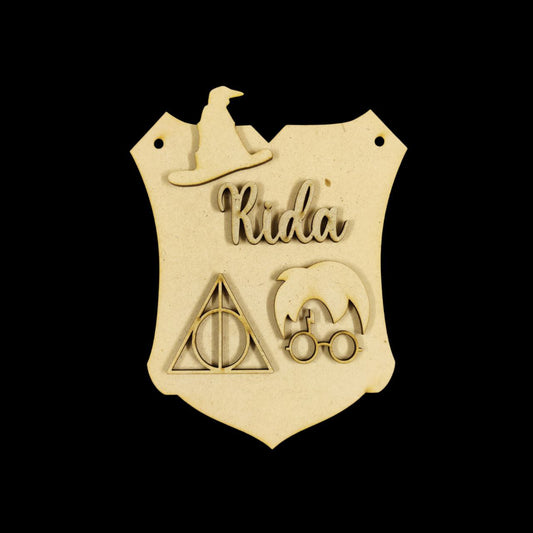 Harry Potter ( MDF Kids Mini Name Plates ) Personalised