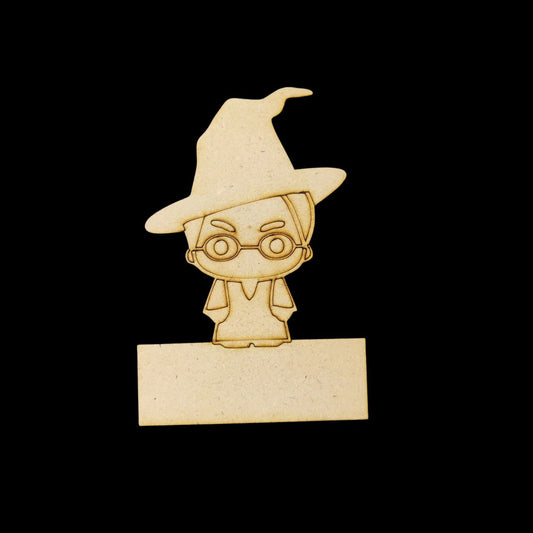 Harry Potter Wizard (Mini Fridge Magnet Name Board) MDF