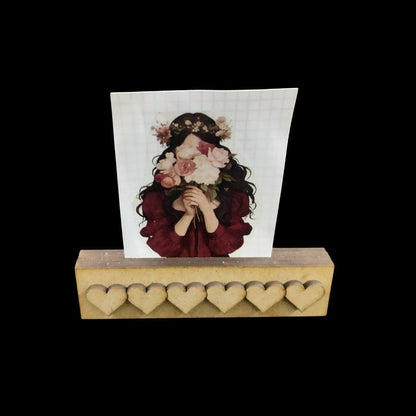 Hearts - 2 in 1 MDF Base