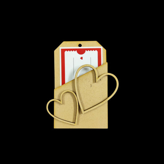 Hearts - Love Coupon holder (MDF - Valentine's Collection )