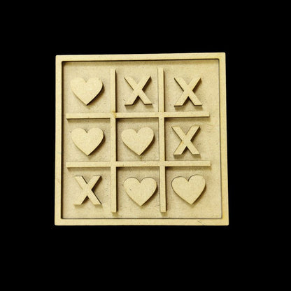 Minimalist Love - Personalised Couple Name Plate Rectangular (MDF Valentine's)